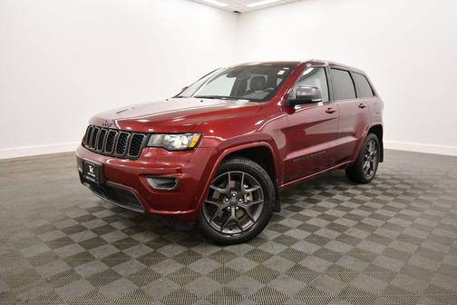 Velvet Red Pearlcoat 2021 Jeep Grand Cherokee 80th Anniversary 4x4