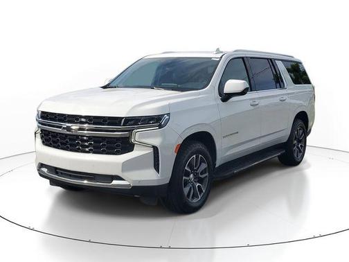 Summit White 2023 Chevrolet Suburban LS
