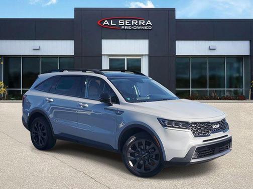 Wolf Gray 2022 Kia Sorento SX Prestige