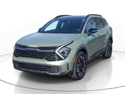Jungle Green 2024 Kia Sportage X-Line