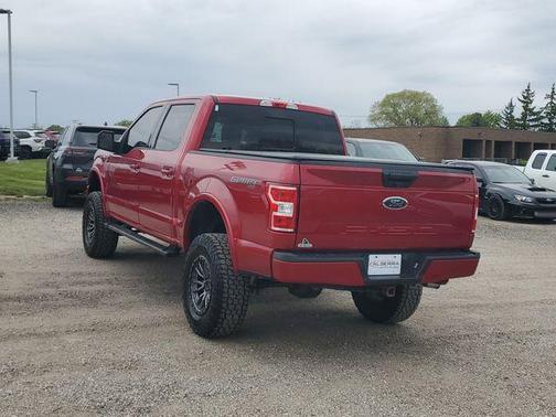 Red Metallic 2020 Ford F-150 XLT