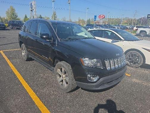 Black Clearcoat 2017 Jeep Compass High Altitude