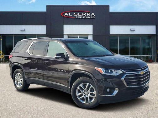 Sable Brown Metallic 2018 Chevrolet Traverse LT Cloth
