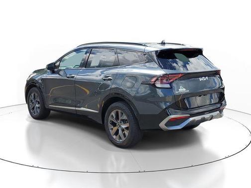 Gravity Gray 2025 Kia Sportage Hybrid SX-Prestige