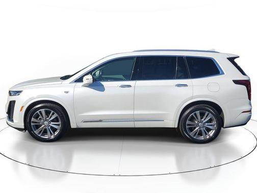 Crystal White Tri-Coat 2024 Cadillac XT6 Premium Luxury AWD