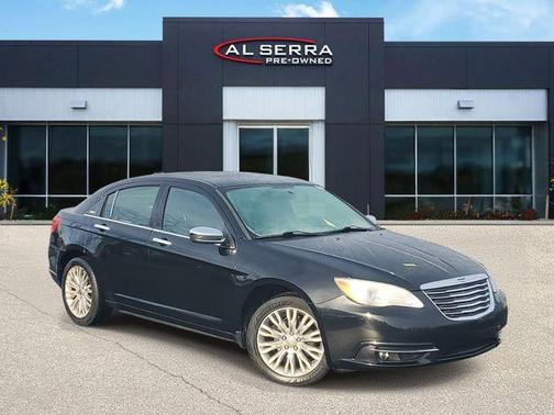 Black Clearcoat 2012 Chrysler 200 Limited
