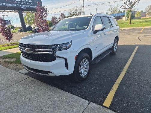 Summit White 2023 Chevrolet Tahoe LS