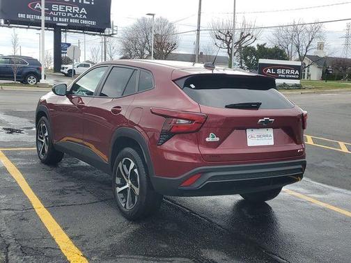 Crimson Metallic 2024 Chevrolet Trax 1RS