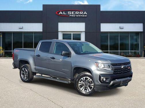 Satin Steel Metallic 2022 Chevrolet Colorado Z71