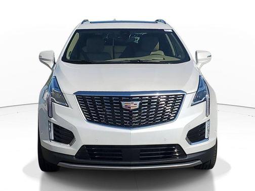 Crystal White Tri-Coat 2024 Cadillac XT5 Premium Luxury