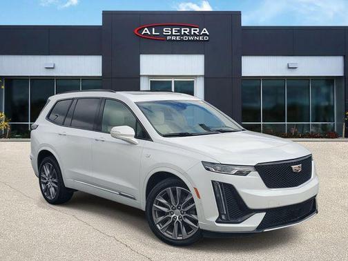 Crystal White Tri-Coat 2020 Cadillac XT6 Sport AWD