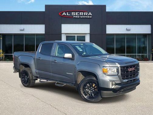 Satin Steel Metallic 2022 GMC Canyon Elevation