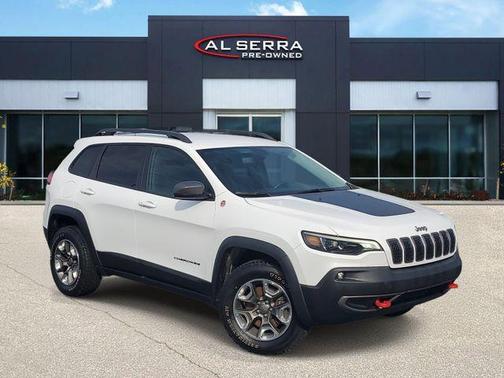 Bright White Clearcoat 2019 Jeep Cherokee Trailhawk
