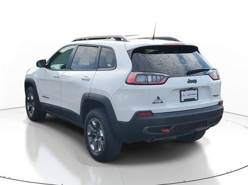 Bright White Clearcoat 2019 Jeep Cherokee Trailhawk