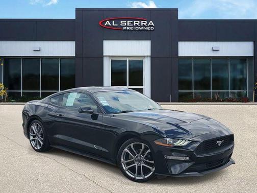 Shadow Black 2020 Ford Mustang EcoBoost Premium