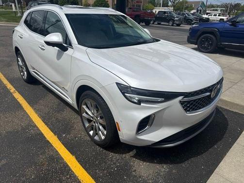 White Frost Tri-Coat 2023 Buick Envision Avenir