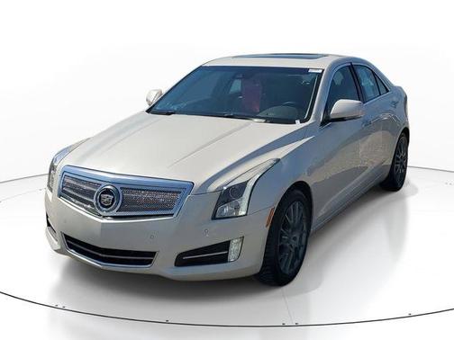White Diamond Clearcoat 2013 Cadillac ATS 2.0L Turbo Performance