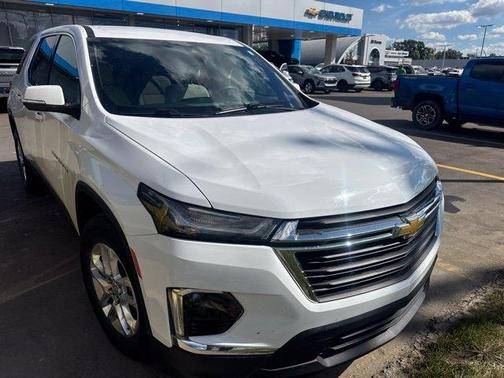 Summit White 2024 Chevrolet Traverse Limited LS