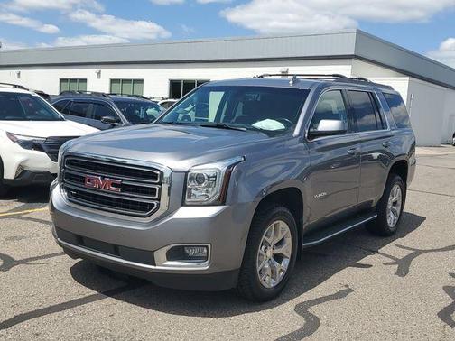 Satin Steel Metallic 2019 GMC Yukon SLE
