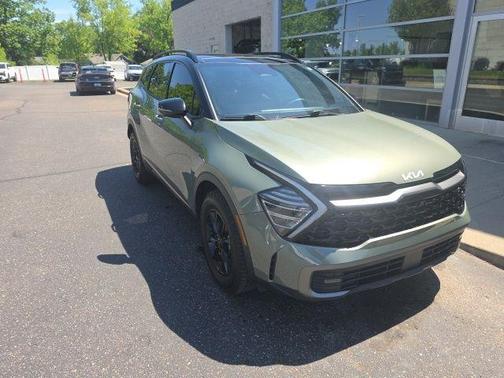Jungle Green 2023 Kia Sportage X-Pro Prestige
