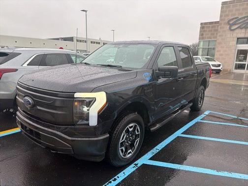 Agate Black Metallic 2023 Ford F-150 Lightning Pro