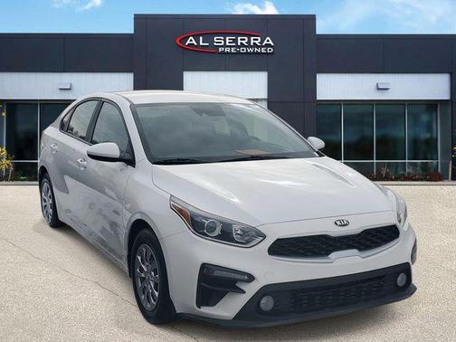 Clear White 2019 Kia Forte FE