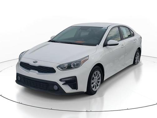 Clear White 2019 Kia Forte FE
