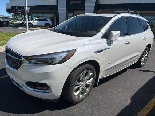 White Frost Tri-Coat 2020 Buick Enclave Avenir
