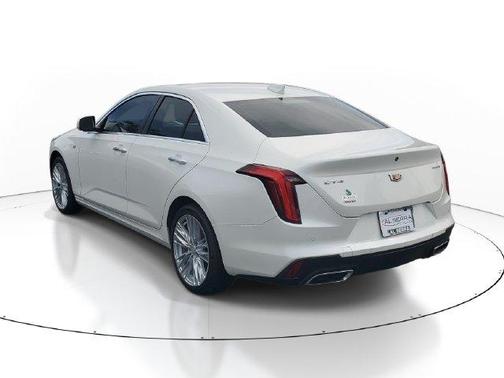 White 2022 Cadillac CT4 Premium Luxury