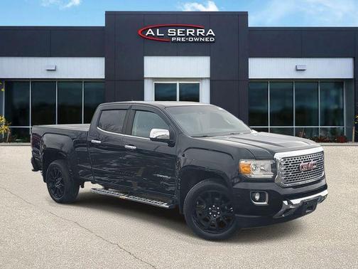 Black 2018 GMC Canyon Denali