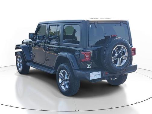 Black Clearcoat 2020 Jeep Wrangler Unlimited Sahara