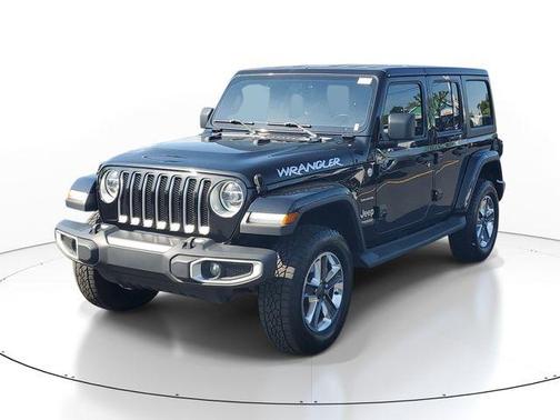 Black Clearcoat 2020 Jeep Wrangler Unlimited Sahara