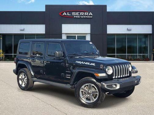 Black Clearcoat 2020 Jeep Wrangler Unlimited Sahara