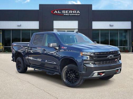 Northsky Blue Metallic 2021 Chevrolet Silverado 1500 LT Trail Boss