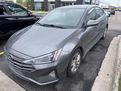 Machine Gray 2020 Hyundai ELANTRA SEL