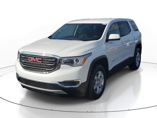 Summit White 2019 GMC Acadia SLE-1