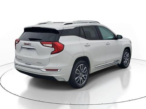 White Frost Tri-Coat 2024 GMC Terrain Denali