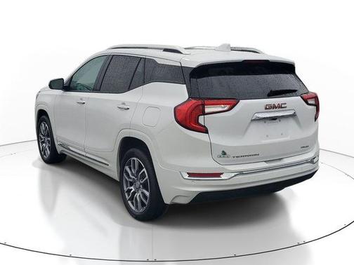 White Frost Tri-Coat 2024 GMC Terrain Denali