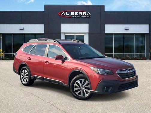 Crimson Red Pearl 2020 Subaru Outback Premium