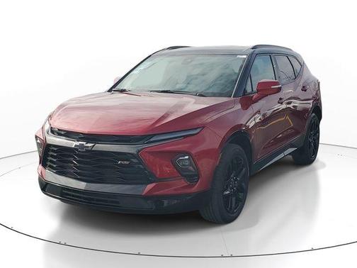 Radiant Red 2024 Chevrolet Blazer RS
