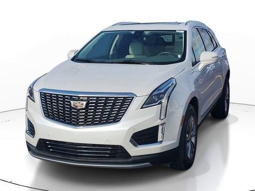 Crystal White Tri-Coat 2021 Cadillac XT5 Premium Luxury