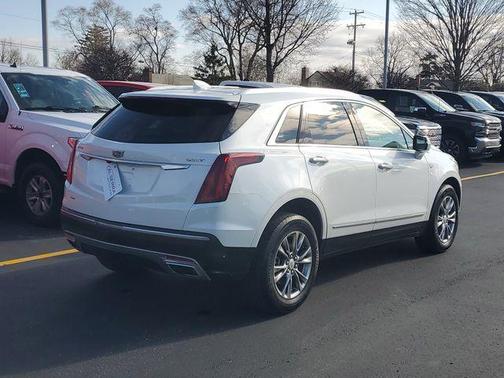 Crystal White Tri-Coat 2021 Cadillac XT5 Premium Luxury