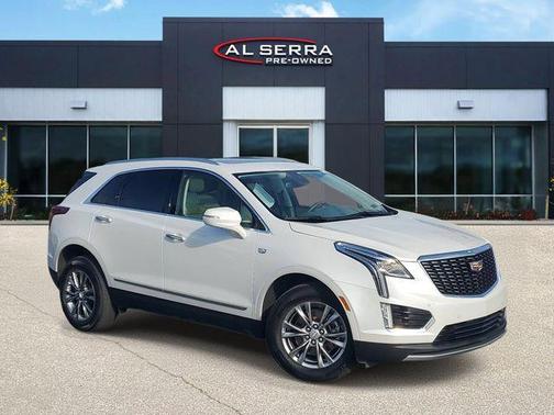 Crystal White Tri-Coat 2021 Cadillac XT5 Premium Luxury