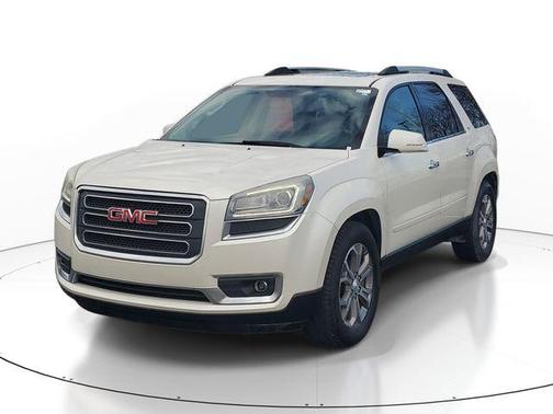 White Diamond Clearcoat 2014 GMC Acadia SLT-1