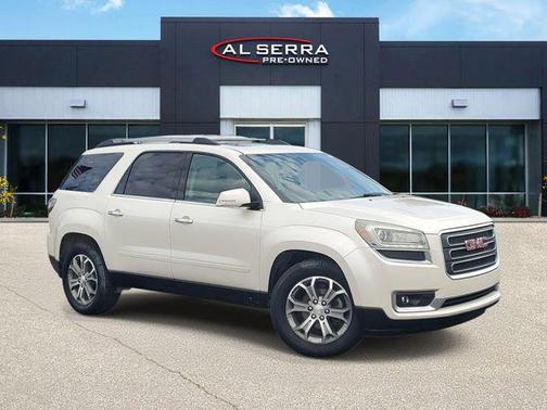 White Diamond Clearcoat 2014 GMC Acadia SLT-1