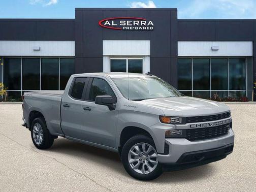 Silver Ice Metallic 2020 Chevrolet Silverado 1500 Custom