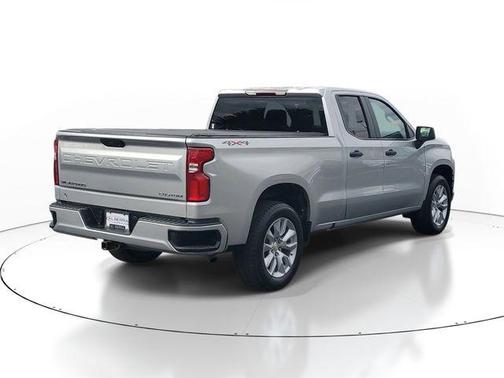 Silver Ice Metallic 2020 Chevrolet Silverado 1500 Custom