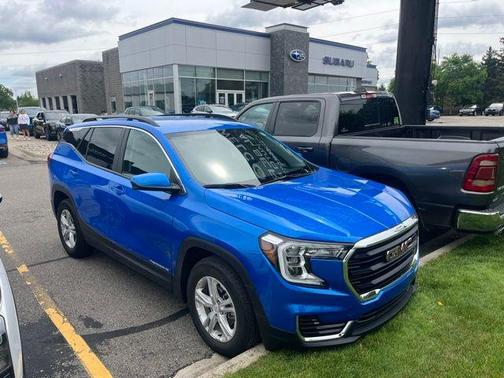Rip Tide Blue 2024 GMC Terrain SLE