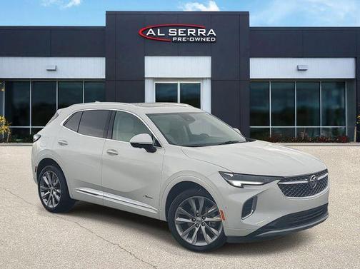 White Frost Tri-Coat 2023 Buick Envision Avenir