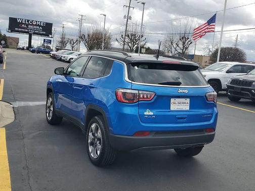 Laser Blue 2020 Jeep Compass Limited